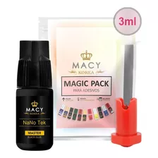 Cola Adesivo Alongamento De Cílios Macy Nano Tek 3ml