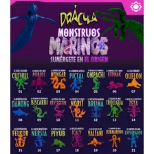Colección Completa Monstruos Marinos 2023 Drácula Cremhelado