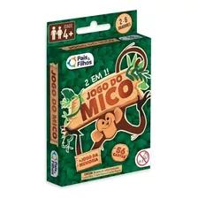 Jogo Do Mico + Jogo Da Memória 56 Cartas 2 Em 1