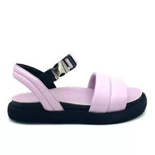 Sandalias Mujer Bajas Plataforma Chatitas Cuero Mdz Anahata