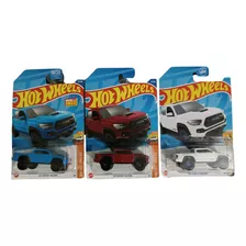 Pakc 3 Hot Wheels Toyota Tacoma Hot Trucks Y Baja Blazer