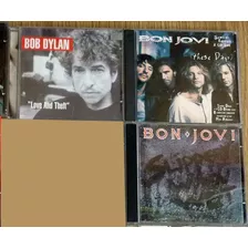 Combo Rock - Lote Fok Americano Bob Dylan + Jon Bon Jovi