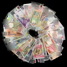 Lote De 52 Billetes Del Mundo Sin Circular Unc (28 Paises)