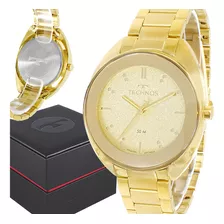 Relógio Feminino Technos Dourado Prova Dágua Analógico Elegante Luxo Top Delicado