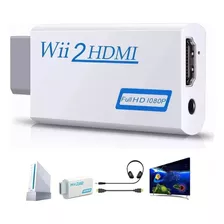 Adaptador Wii Conectar Hdmi 1080p Convertidor Audio Y Vídeo