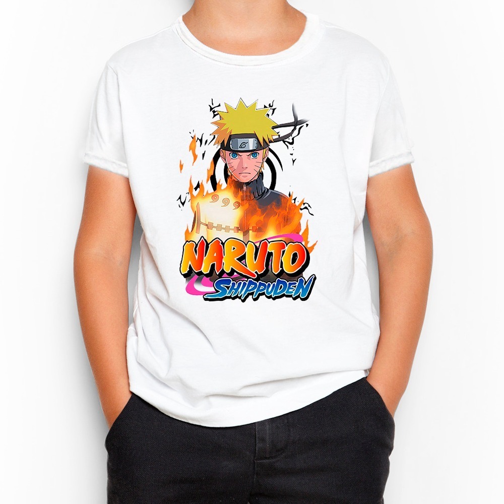 Naruto Shippuden Simbolo Akatsuki Remera Friki Tu Eres #2