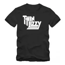Camiseta Thin Lizzy Rock Clássico Pronta Entrega T Shirt