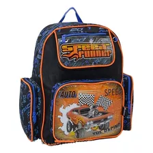 Mochila Escolar Infantil Divertida Speed Runner