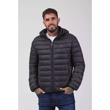 Campera Hombre Bravo Pekín Azul T. S Al 4xl