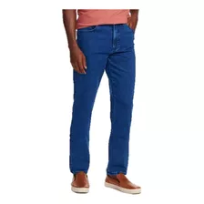 Calça Jeans Pierre Cardin Tradicional Masculina Elastano