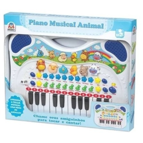 Piano Musical Unicórnio – Braskit Brinquedos