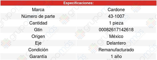 Motor Limpiaparabrisas Delantero Merkur Xr4ti 85-89 Cardone Foto 4