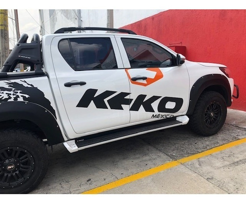 Estribos Estribo Posa Pies Keko Toyota Hilux  2016-2019 Foto 4