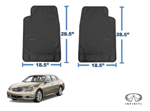 Par Tapetes Big Truck Infiniti M35 2010 Uso Rudo Foto 2