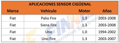 Sensor Cigeal Fiat Uno Palio Fire Siena Fire Uno Fire 1.3 Foto 5