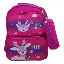 Mochilas + Estuche/ Infantil Escolares