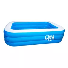 Piscina Inflable Glowup 360*181*60cm + Inflador 