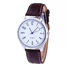 Reloj De Pulsera De Cuarzo De Cuero, Casual, De Lujo, De Mod