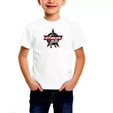 Camiseta Pbr Rodeio Em Touros Cowboy Country Infantil