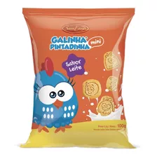 Biscoito Lanchinho Escolar Leite 100gr Santa Edwiges Full Personagens Galinha Pintadinha