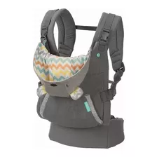 Cangurera Ergonómica Con Capucha Infantino Gris Color Negro