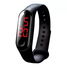 Relógio Bracelete Pulseira Silicone Leve Digital Led Sport 