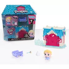 Disney Doorables Mini Set Castillo Elsa Frozen Original