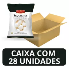 Caixa Com 28 Biscoito Sequilhos Baunilha Porto Alegre 100g