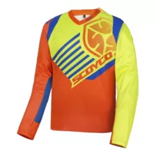 Polera Scoyco Mx3(t206) - Naranja: