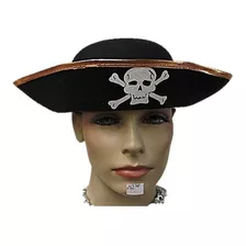 Sombrero Pirata Niño Disfraz Fiestas Infantiles Ref Mck4559