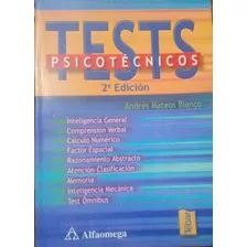Libro Tests Psicotécnicos, De Andrés Mateos Blanco