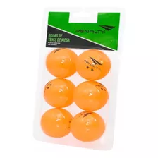 Kit 6 Bolas Tenis De Mesa Penalty Ping Pong Original 