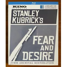 Bluray Medo E Desejo - Stanley Kubrick - Lacrado