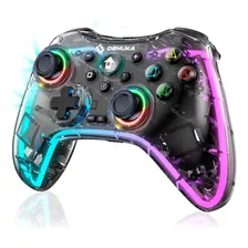 Joystick Bluetooth Led Rgb Gamer Compatible Con Nintendo Switch Oled Lite Pc Android Ios P4 Dehuka