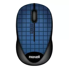 Mouse Inalámbrico Óptico Con Tecnología Beam Trace 1600 Dpi 2.4ghz - Maxell Azul
