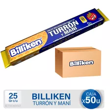 Turron Y Mani Billiken S/tacc Caja X50 - Mejor Precio