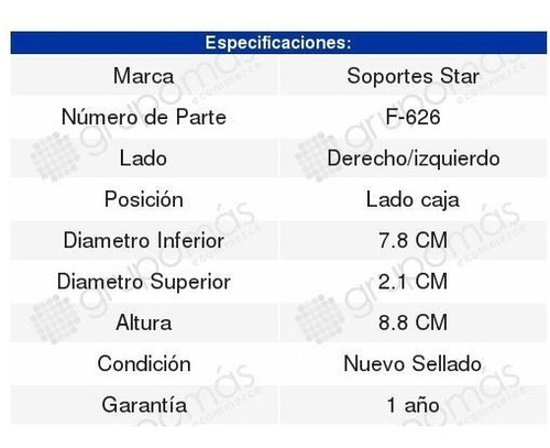 Macheta Star Lado Caja Ford Ecosport 2002-2014 Foto 2