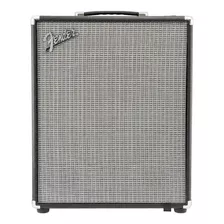 Amplificador Fender Rumble Series 200 Transistor Para Bajo De 200w Color Negro/plata 110v