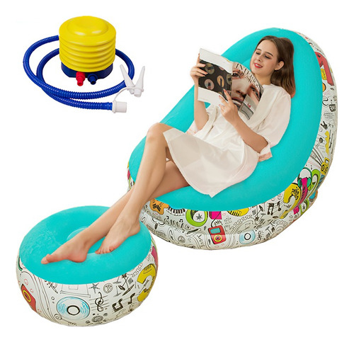 NBSD Sofá Inflable Interior o Exterior, Sillon inflable