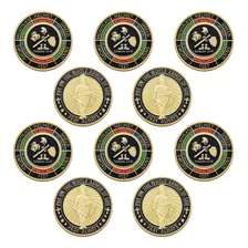 Moneda Coleccionable Nosiny 10 Piezas Armadura De Dios Moned