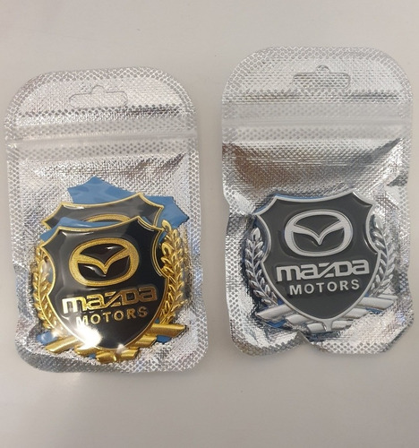Emblema Metal Cromo Toyota Mazda 3 6 Cx5 Cx30 (2) Pieza Foto 4