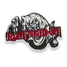 Pin Broche Metálico Iron Maiden Rock