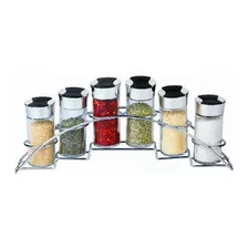 Home Basics Sr10437 6piece Half Moon Spice Rack Set