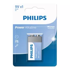 Bateria 9 Volts Philips Alcalina P/ Violão Microfone Etc.
