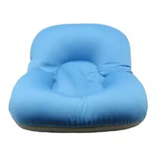 Almofada Macia Banho Bebe Segurança E Conforto Menino Menina Cor Azul