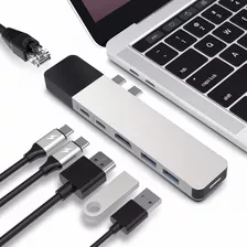 Hyper Unidad Usb C Hub, Net 6 En 2 Para Macbook Pro Air, Don