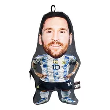 Cojín Mini Lionel Messi Chiquito - 27 Cm - Argentina