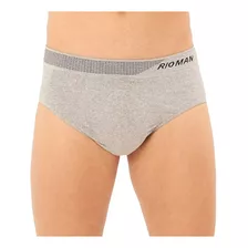 Cueca Masculina Delrio Slip Mescla - Sl5422