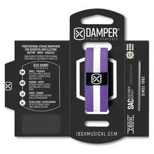 Damper Tela Logo Tela Morado Franjas Dkmd07 Medium Ibox