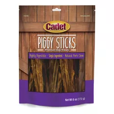 Cadet Golosinas De Cerdito Butcher Treats Para Perros, 6 Onz